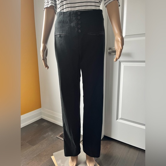 French Connection high waist straight leg trouser size 8 item 05-36 - Picture 5 of 11